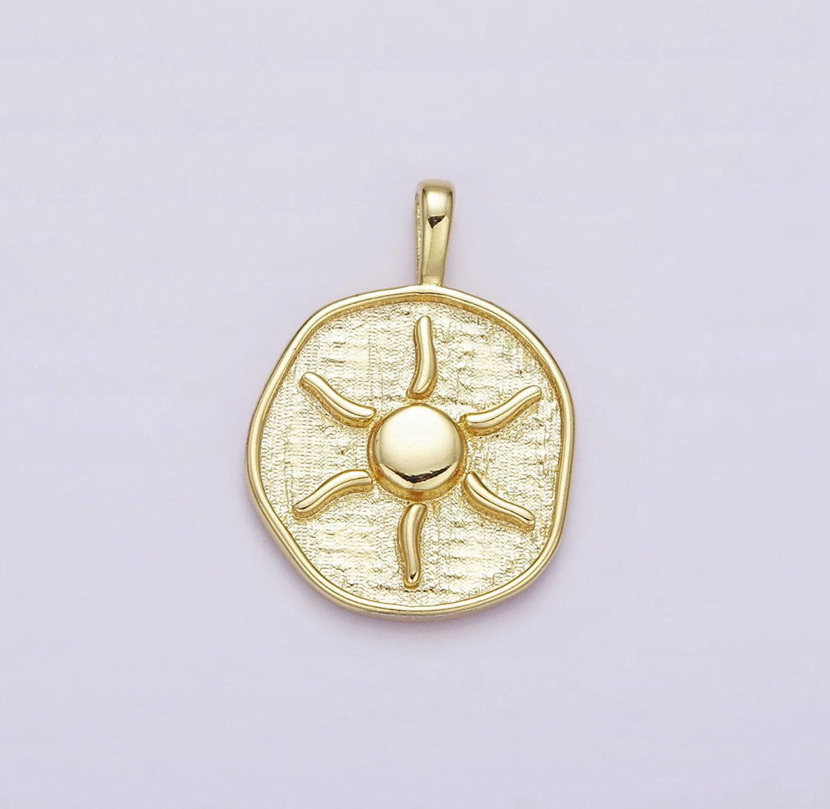 Sun Pendant Gold