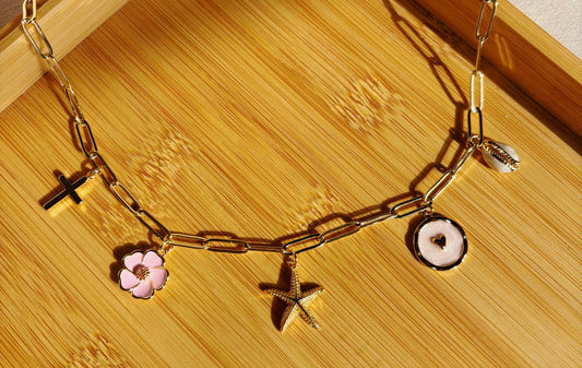 Pink Beach Necklace