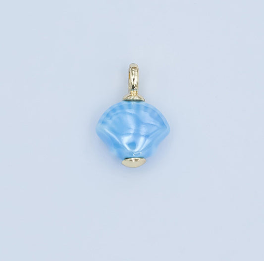 Shell Charm Baby Blue