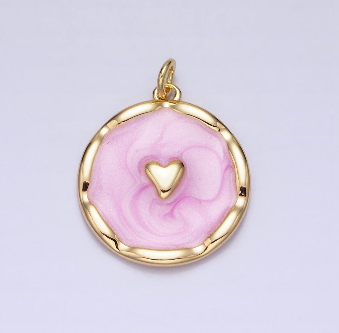 Heart Charm Pink